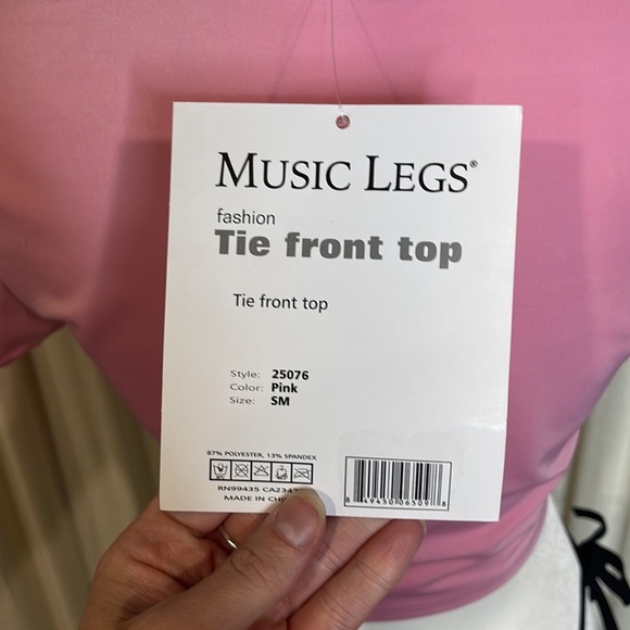 NWT- SEXY PINK SCHOOL GIRL TOP SIZE S/M - Picture 9 of 10